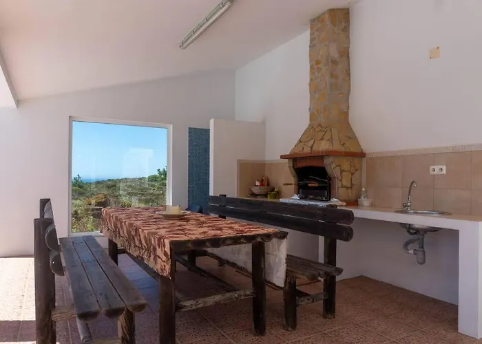 Moradia Com Piscina E Vista Mar * 알제주르