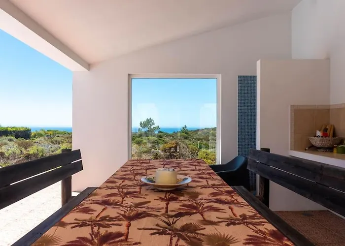 Moradia Com Piscina E Vista Mar * 알제주르